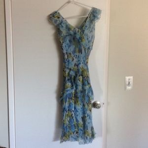 Laundry by Shelli Segal silk dress sz 4