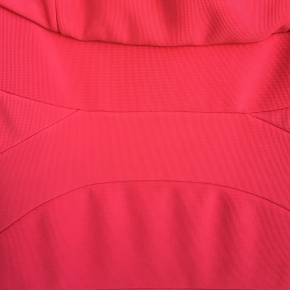 REDUCED Coral Bodycon Dress - Picture 2 of 4