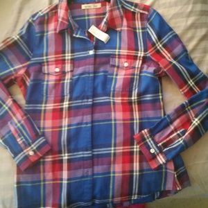 Old Navy Plaid Button Up