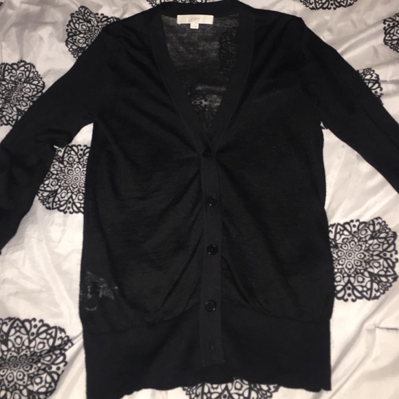 NEW Loft black cardigan