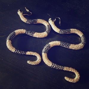 BeBe Snake Earrings