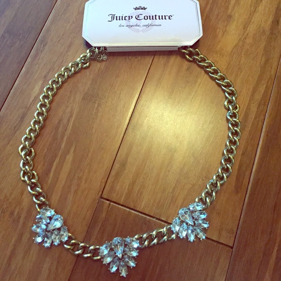 Juicy Couture Gold Statement Necklace