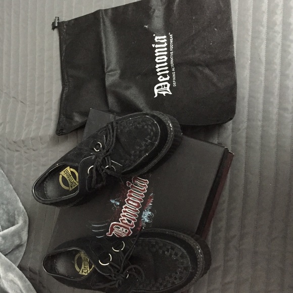 Rivithead Black Sude Creepers brand new w/o tag