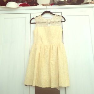 Girly yellow dress