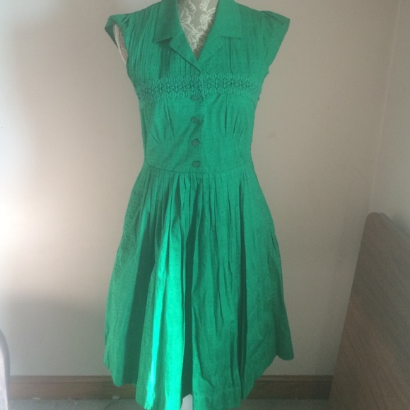 Green dress