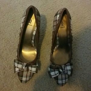 Bakers Plaid Heels