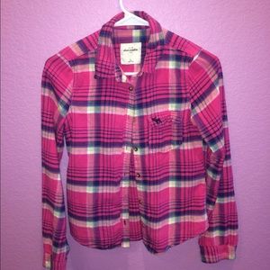 pink flannel from abercrombie
