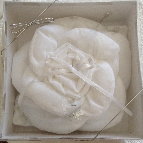 RING BEARER PILOW by BELLE ROSE. Hand Crafted