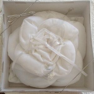RING BEARER PILOW by BELLE ROSE. Hand Crafted