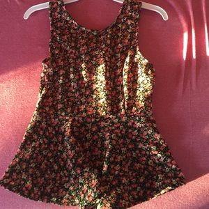 NEW PEPLUM SHIRT NEVER WORN HAS TAG ON