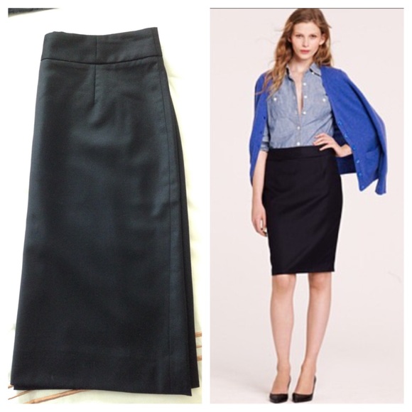 CCC Sale✅J.Crew Pencil Skirt Black