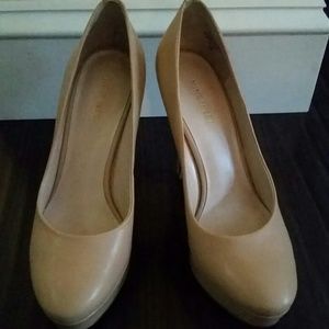 Nine West Nude Heels