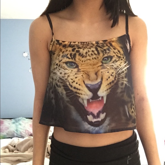 cheetah Crop Top