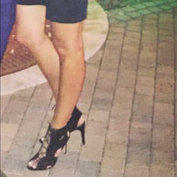 Joie "Raquel" open toe booties - Picture 4 of 4