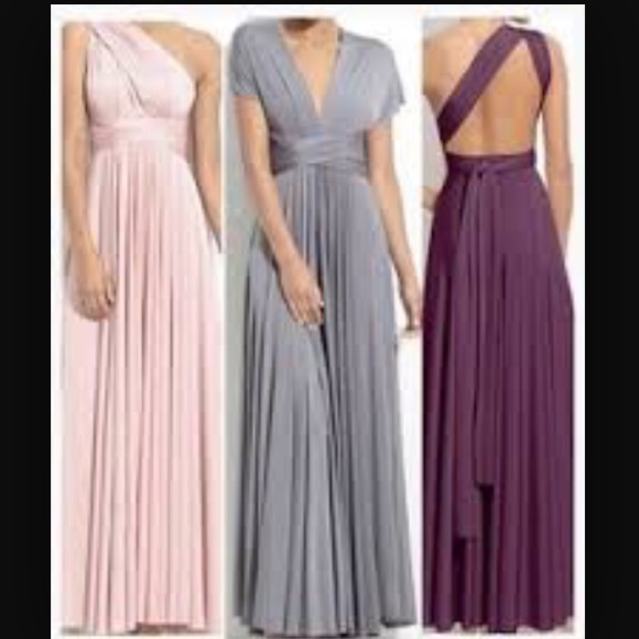 Tart Infinity full length maxi dress in Fuchsia.