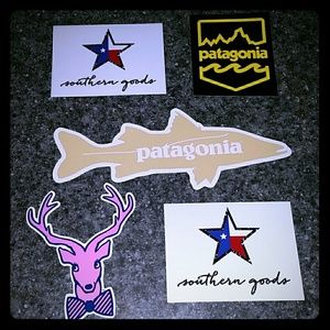 Jadelynn Brooke patagoina southern goods stickers