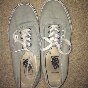 Gray Vans