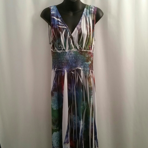 Floral maxi dress