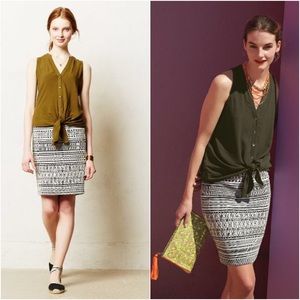 Marauta Pencil Skirt - Anthropologie