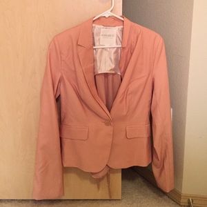 Salmon colored coat