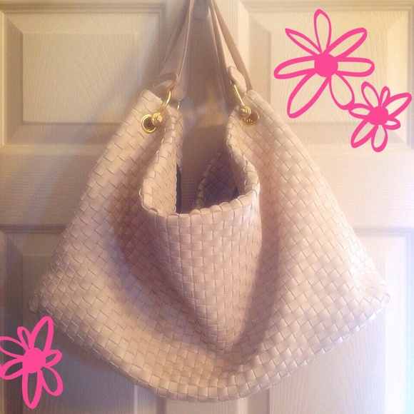 Cream Large Handbag