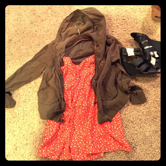 Army Green Hailey Brandy Melville Jacket