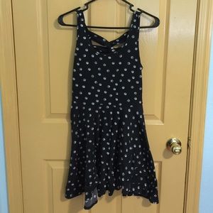 Material Girl (M) Polka-dot skater dress