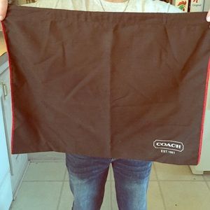 Coach dust bag