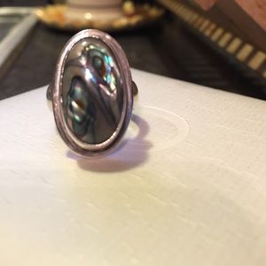 Mother of pearl ring