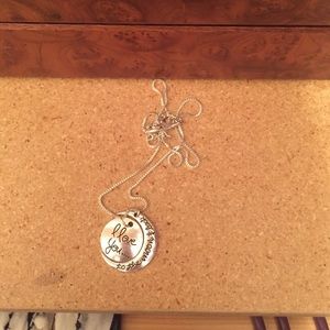 I love you to the moon and back necklace