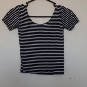 Stripe crop top