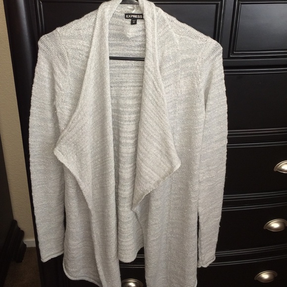 Express Fly-Away Cover Up Sweater