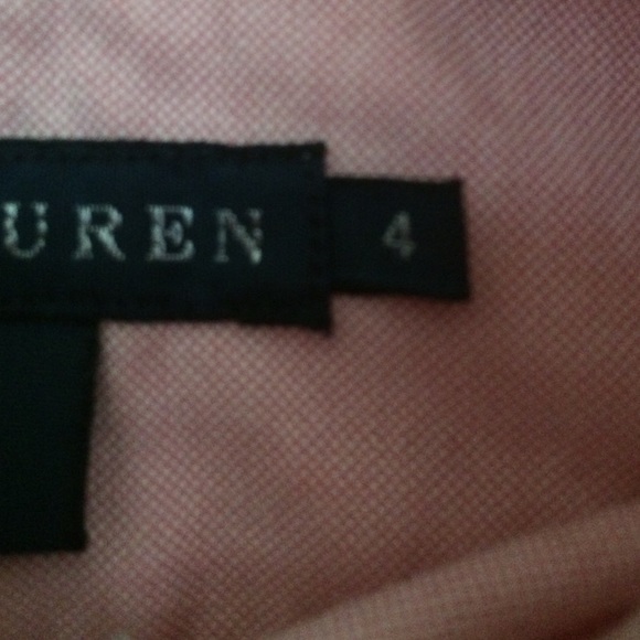 Pink Ralph Lauren button up - Picture 3 of 4