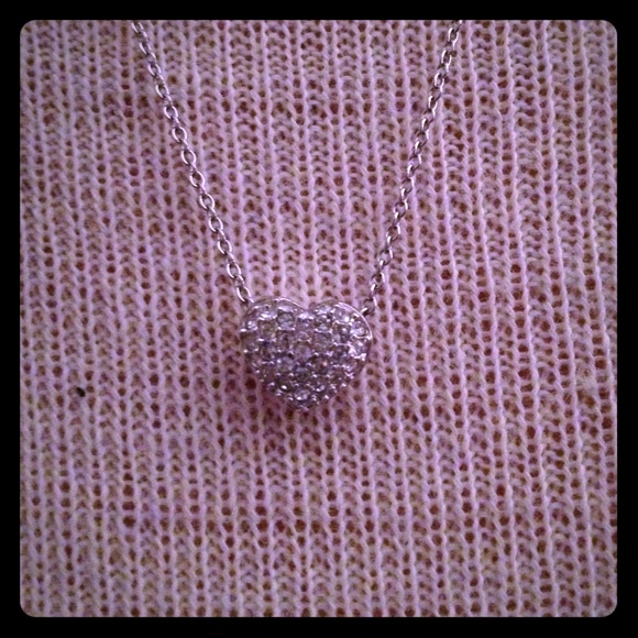 Swarovski small heart necklace