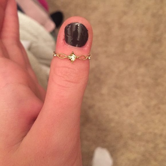 Fake rosegold ring