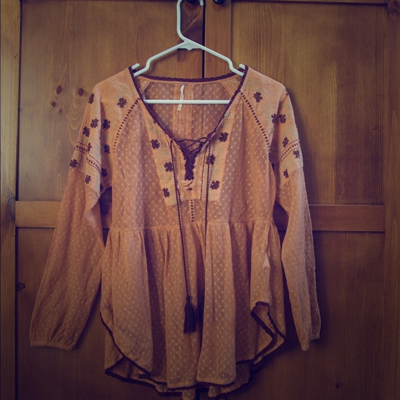 Free People Flowy Top