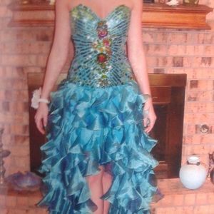 Sherri hill high low dress