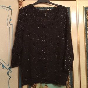 H&M Sequin Sweater