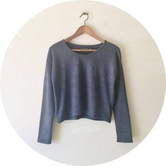 💌SOLD💌 Brandy Melville Heather Gray Knit