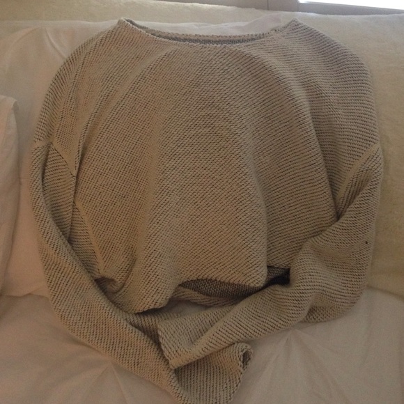 American Apparel Cropped Easy Sweater