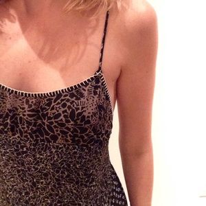 Free People printed maxi dress