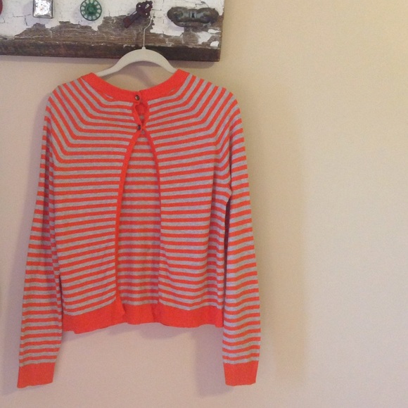 Charlie & Robin Orange reversed sweater