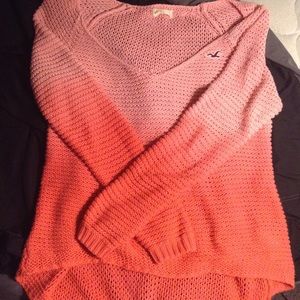Hollister oversized hi-lo sweater