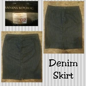 Banana Republic Denim Skirt