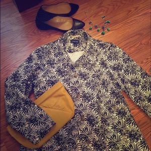 🎉Flash Sale🎉 Lands End Floral Rain Coat ❤️