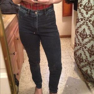 H&M Divided high-waisted stretch jeans