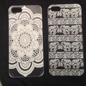 Two iPhone 5/5s cases