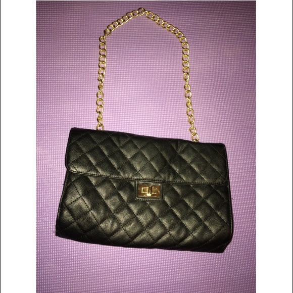 Forever 21 quilted cross body bag