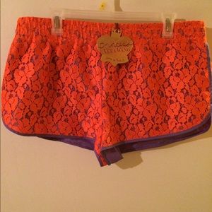 Lace Shorts, size XL, NWT