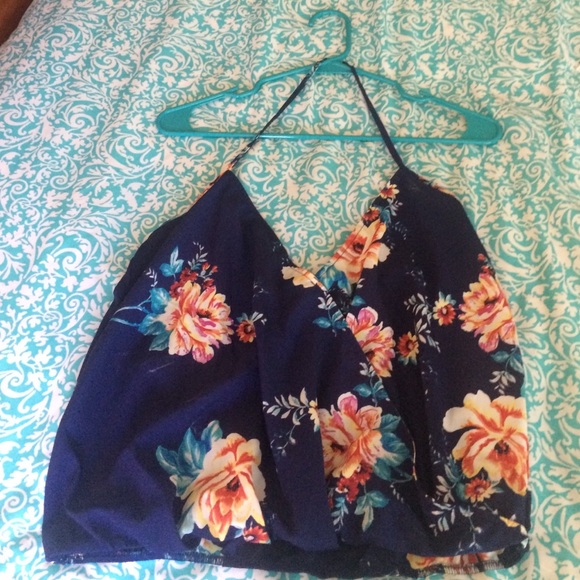 Floral, halter top